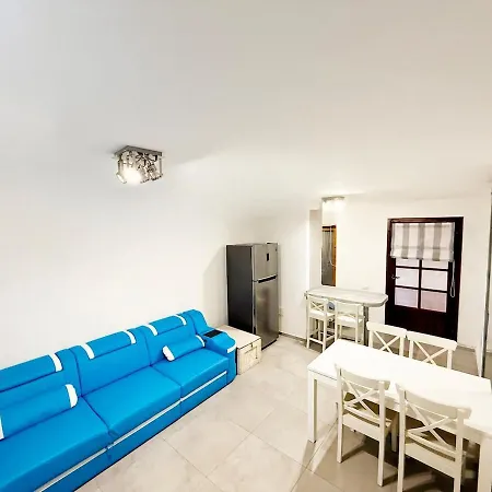 Apartment Blue Sofa *